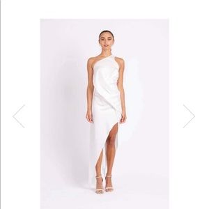 Wedding dress or Evening gown. White. Australia size 12 US size 8.